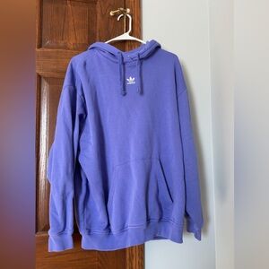 Adidas Women’s Oversized Purple Hoodie